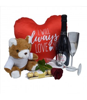Valentine's Gift with Teddy Bear