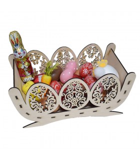 Wooden Easter Egg Crate