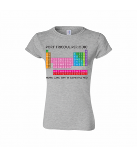 Tricou "Tabel periodic" pentru Femei