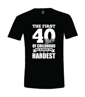 Tricou "The First 40" pentru Barbati