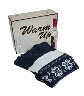 "Warm Up" ajándékcsomag pulóverrel