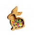 Bunny Wooden Candy Box