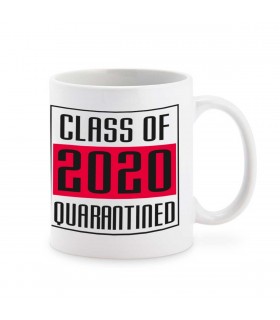 "Class of 2020" fehér ballagási bögre