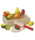 Sliceable Wooden Toy Fruits