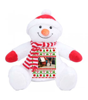 Personalized Snowman Plushie