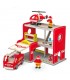 Wooden Fire Station Toy