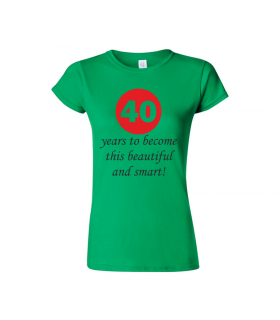40 Years T-shirt for Women