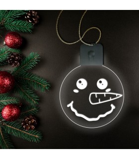 Ornament de Craciun cu LED Snowman
