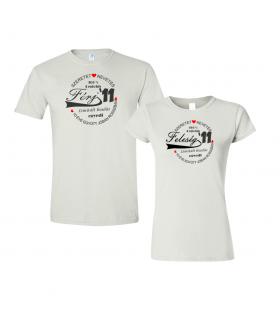 "Ferj/Feleseg" T-shirts for Couples
