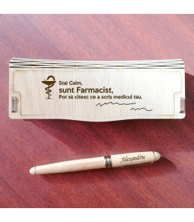 Bambusz toll szett tokban - Gyógyszerész