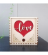 "Love" Wooden Gift Box