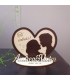 "I Love You" Table Ornament with Name