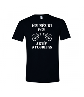 Tricou Aktiv Nyugdijas pentru Barbati