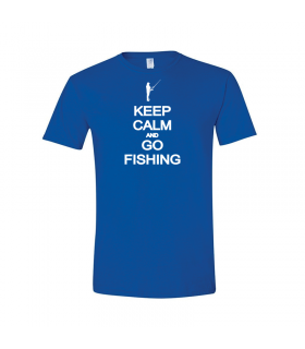 Tricou Keep Calm and Go Fishing