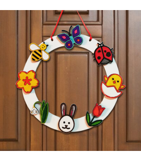 Wooden Easter Ornament for Kids