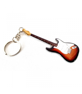 Jimi Hendrix guitar keychain