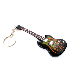 Guitar-shaped key ring - Metallica